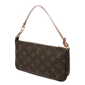 Louis Vuitton Brown Canvas Pochette Accessory Accessoires Monogram